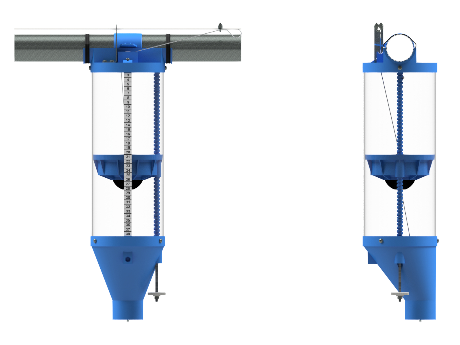 AC/PVC/DC Dispensers with Regulation Rod and Remote-Control Option